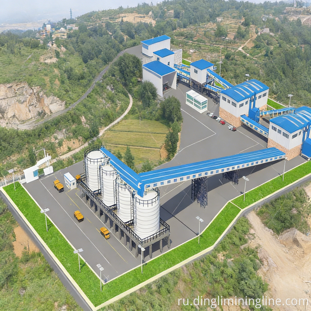 440-я линия по производству высокоэффективного камня 440th High-Efficiency Stone Line